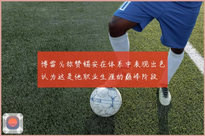 博雷戈称赞锡安在体系中表现出色认为这是他职业生涯的巅峰阶段